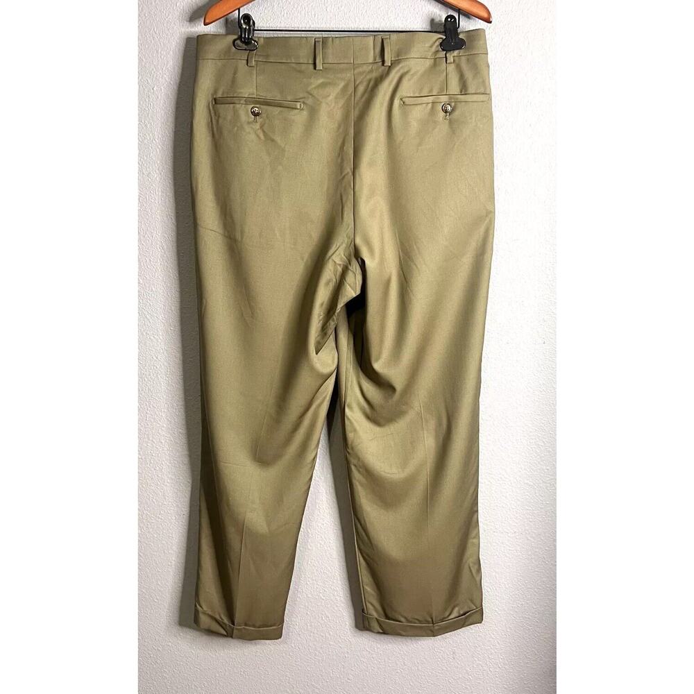 Hiltl Pants Mens 38/29 Fritz Dress Soft Cotton‎ Trouser Wool Straight Chino ** - Picture 5 of 14